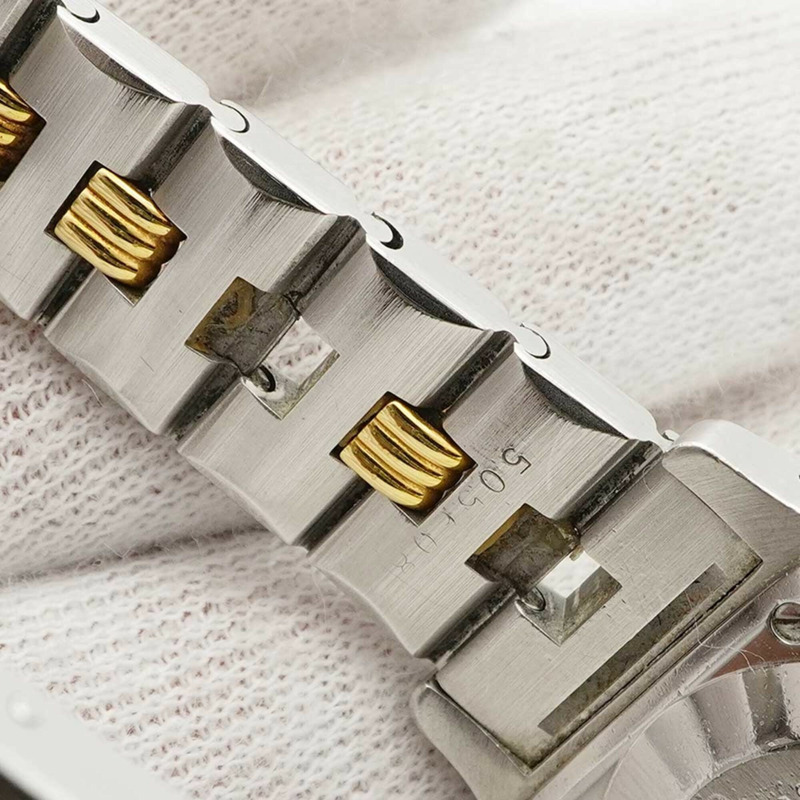 卡地亞 Santos Galbee SM Godron 手鐲 0902 白色錶盤女士腕錶-6