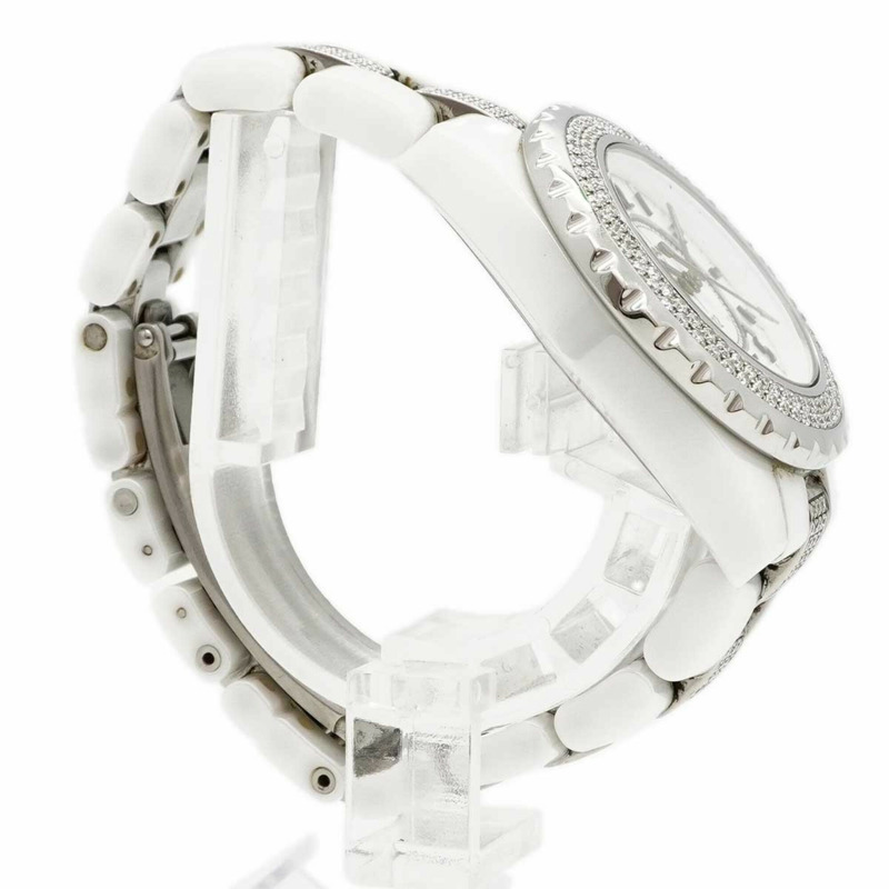 香奈兒 J12 H1420 白色錶盤女錶-2