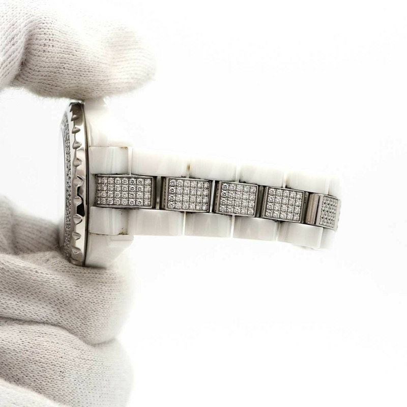 香奈兒 J12 H1420 白色錶盤女錶-5