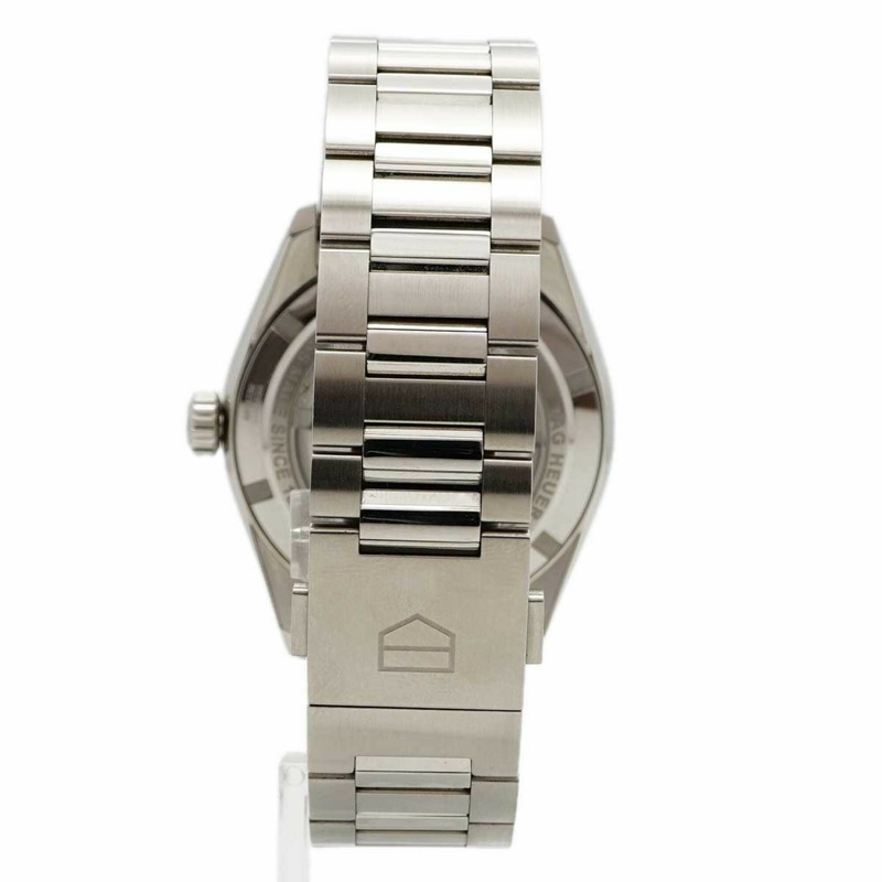 TAG Heuer 豪雅卡萊拉 WBN2111 銀色錶盤男士腕錶-7