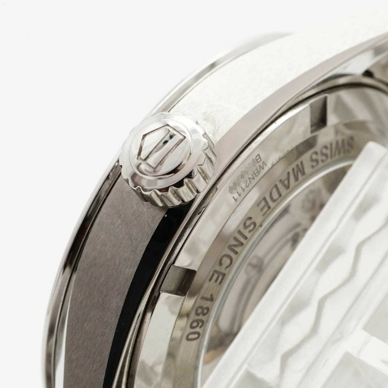 TAG Heuer 豪雅卡萊拉 WBN2111 銀色錶盤男士腕錶-8