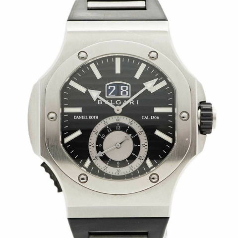 寶格麗 Daniel Roth Chronosprint BRE56BSLDCHS 黑色錶盤男錶