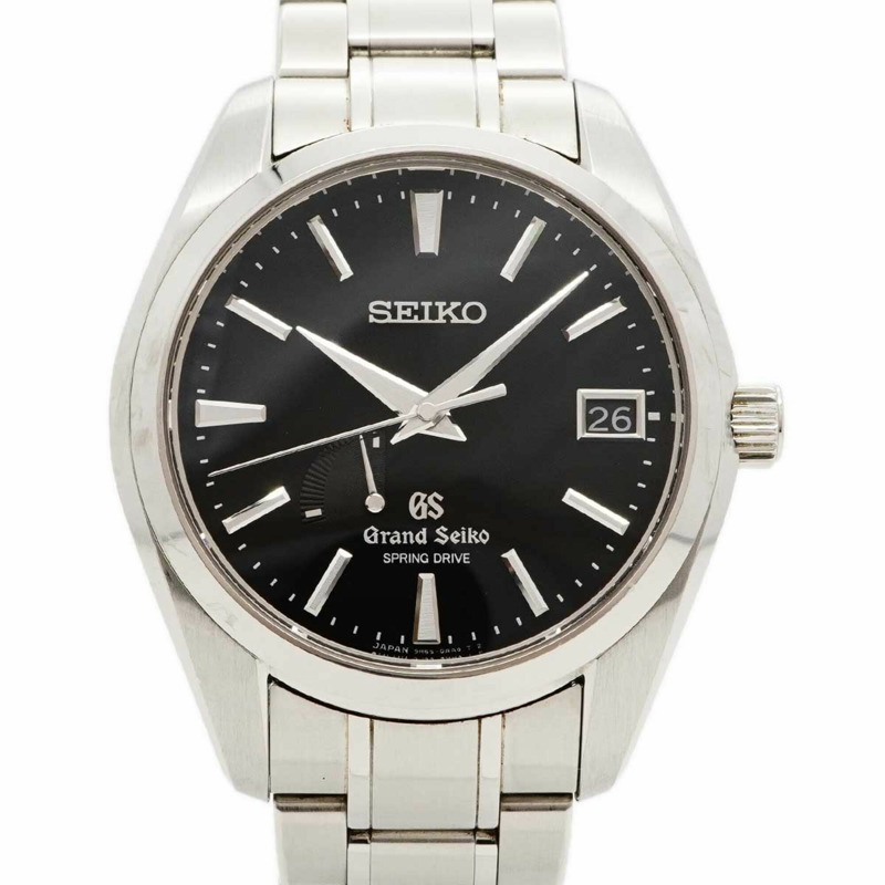 精工 Grand SBGA003 9R65-0AA0 黑色錶盤男士腕錶-0