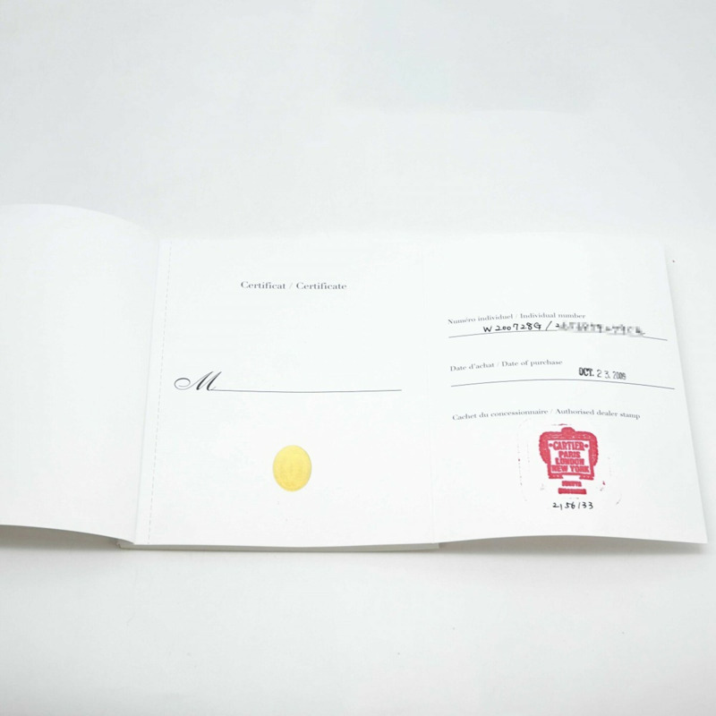 卡地亞 Santos 100 LM W200728G 銀色錶盤男士腕錶-9