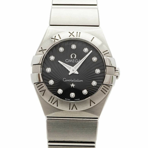 歐米茄星座系列 123.10.24.60.51.001 黑色錶盤女錶