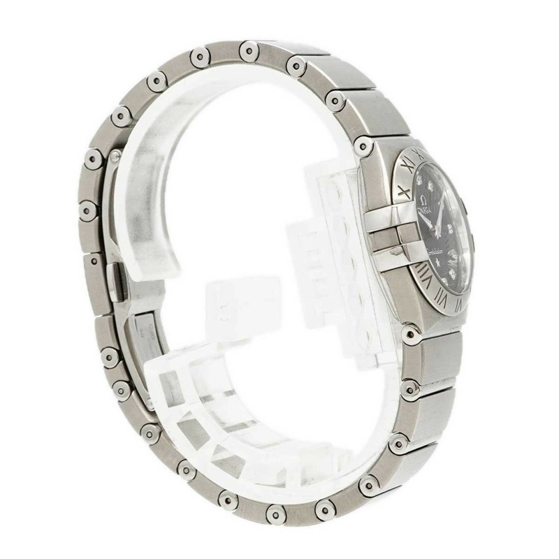 歐米茄星座系列 123.10.24.60.51.001 黑色錶盤女錶-2