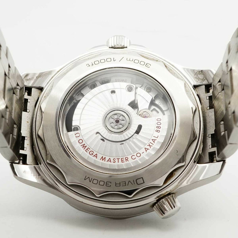 歐米茄海馬系列 210.30.42.20.01.001 黑色錶盤男士腕錶-4