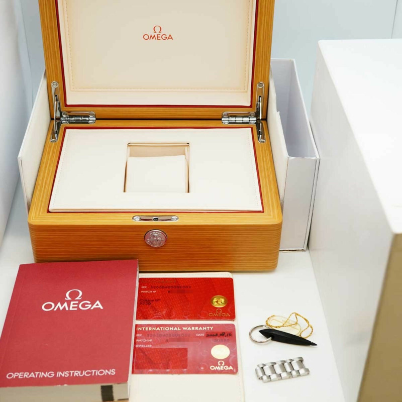 歐米茄超霸系列 326.30.40.50.01.002 黑色錶盤男士腕錶-9