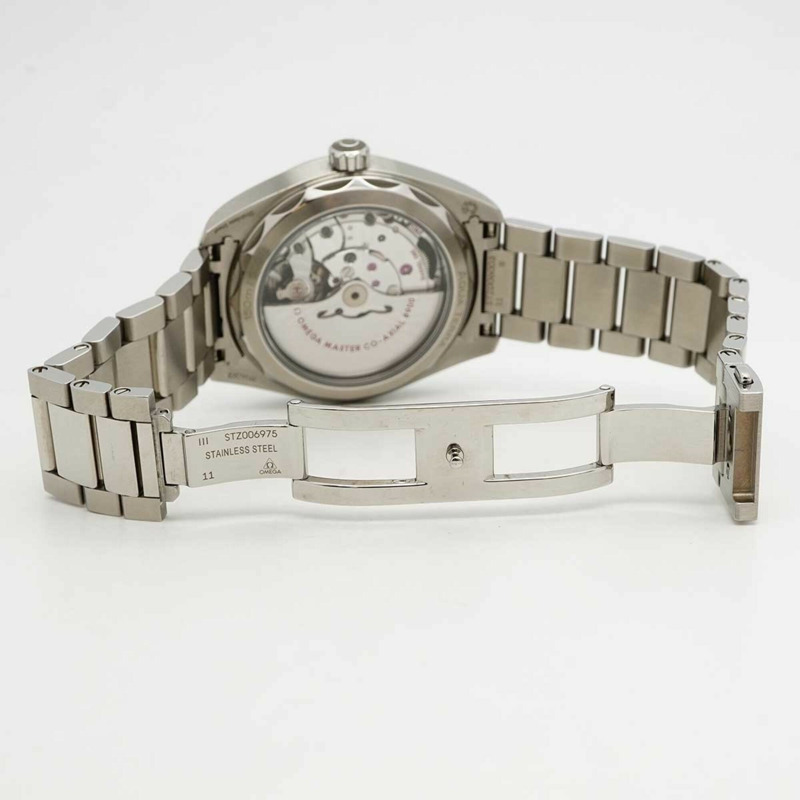 歐米茄海馬系列 220.10.41.21.03.001 海軍藍錶盤男士腕錶-3