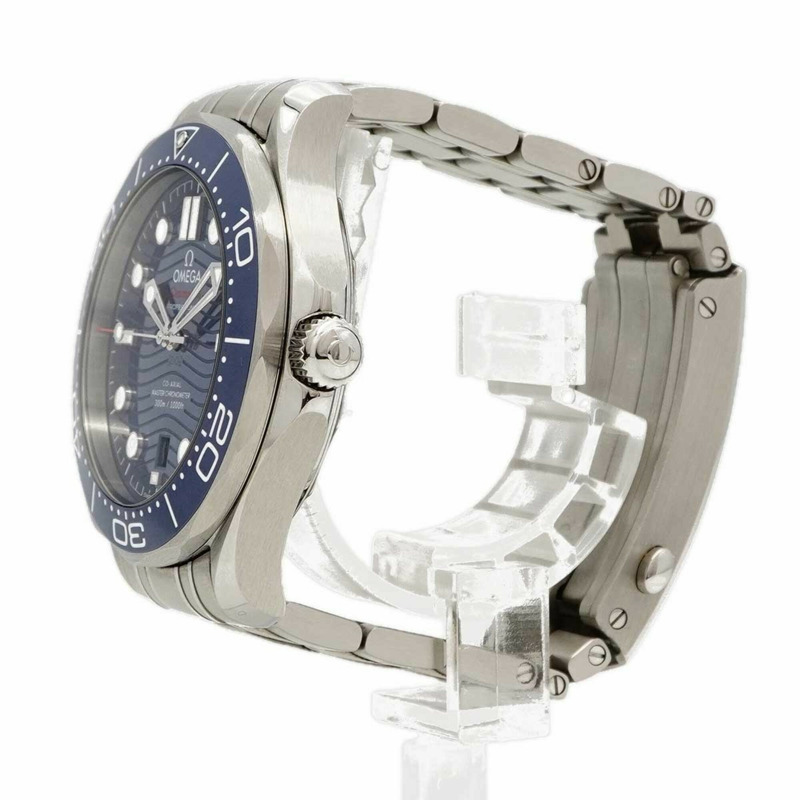 歐米茄海馬系列 210.30.42.20.03.001 藍色錶盤男士腕錶-1