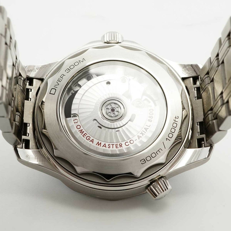 歐米茄海馬系列 210.30.42.20.03.001 藍色錶盤男士腕錶-4