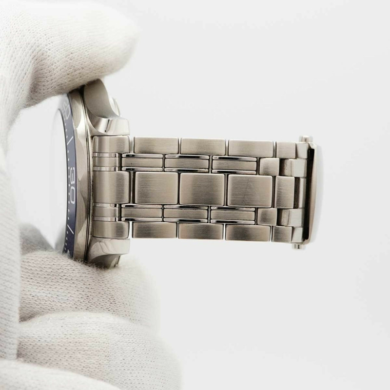 歐米茄海馬系列 210.30.42.20.03.001 藍色錶盤男士腕錶-5