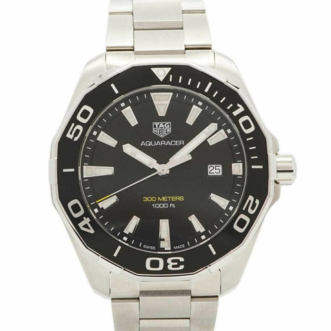 TAG Heuer 豪雅競潛系列 WAY101A 黑色錶盤男士腕錶