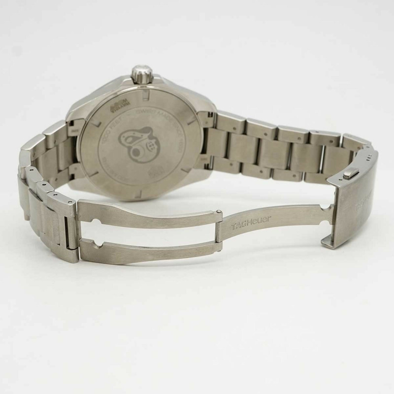 TAG Heuer 豪雅競潛系列 WAY101A 黑色錶盤男士腕錶-3