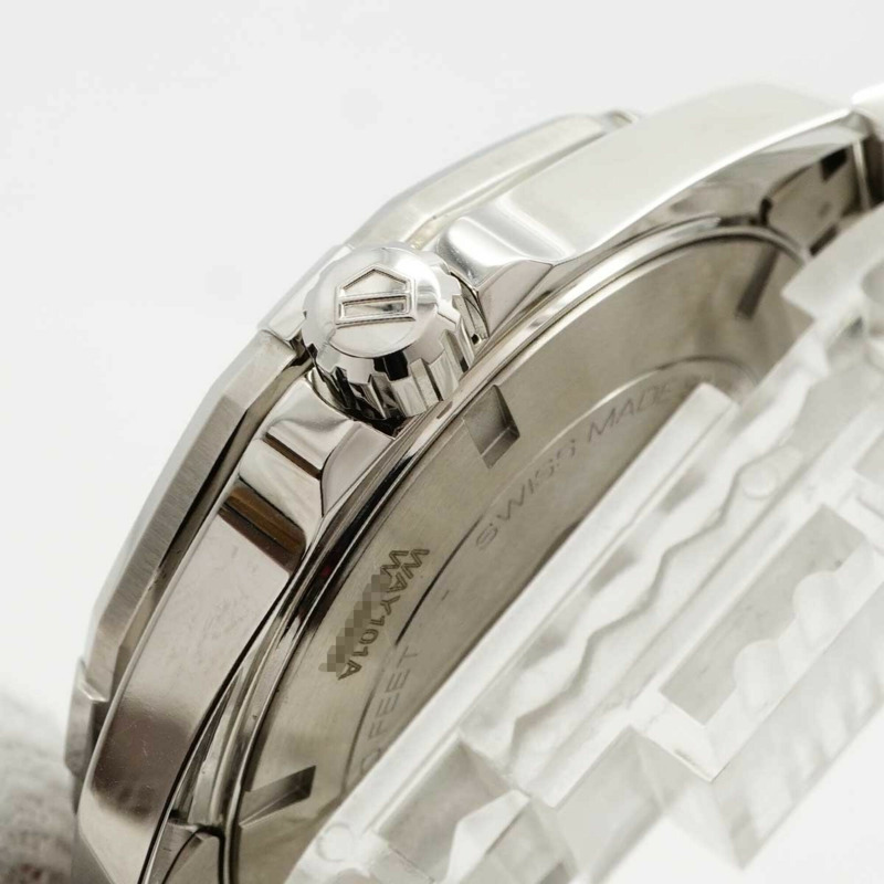 TAG Heuer 豪雅競潛系列 WAY101A 黑色錶盤男士腕錶-7