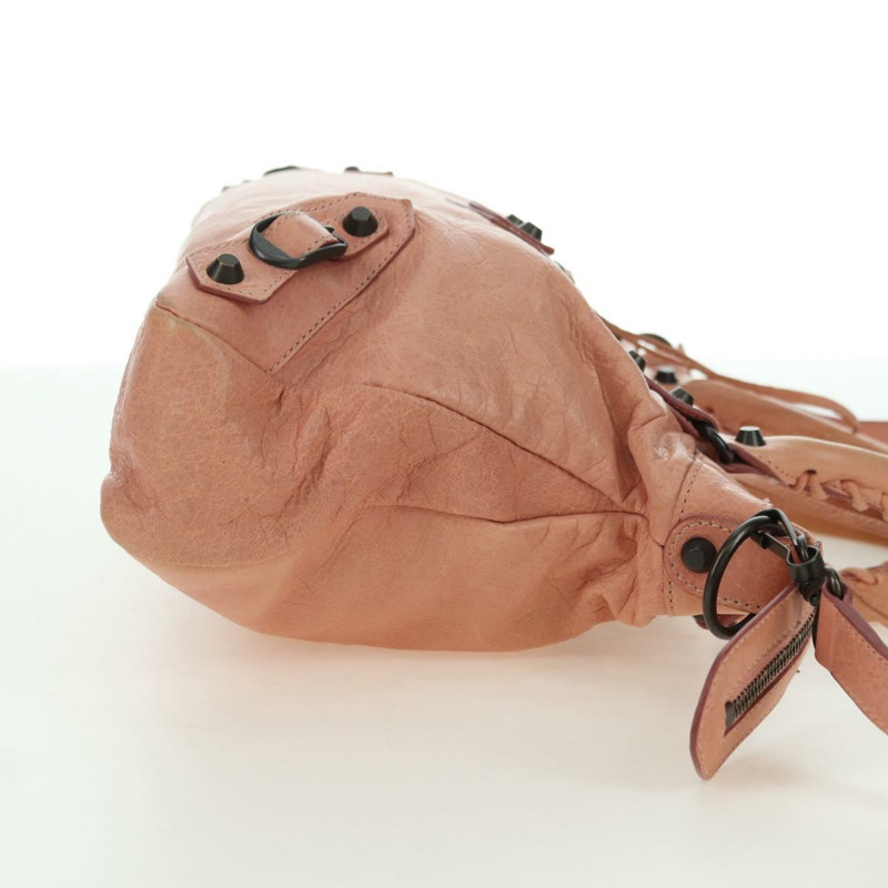 【日本直送】BALENCIAGA The Town 手提包 皮革 兩用 粉紅色 240579 正品 175475SAV-3