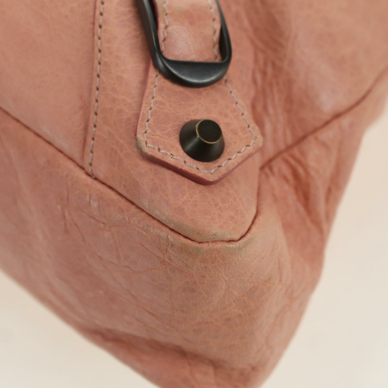 【日本直送】BALENCIAGA The Town 手提包 皮革 兩用 粉紅色 240579 正品 175475SAV-15