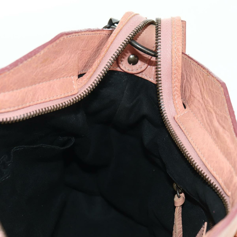 【日本直送】BALENCIAGA The Town 手提包 皮革 兩用 粉紅色 240579 正品 175475SAV-21