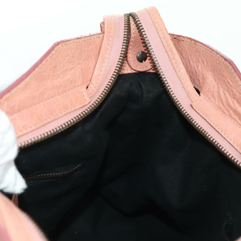 【日本直送】BALENCIAGA The Town 手提包 皮革 兩用 粉紅色 240579 正品 175475SAV-22