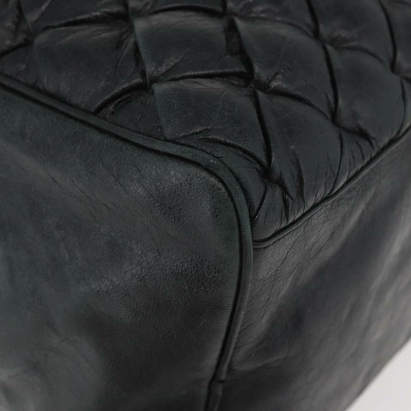 【日本直送】BALENCIAGA Matelasse 手提包，黑色銀色皮革，貨號 168031，正品號 176383A-8