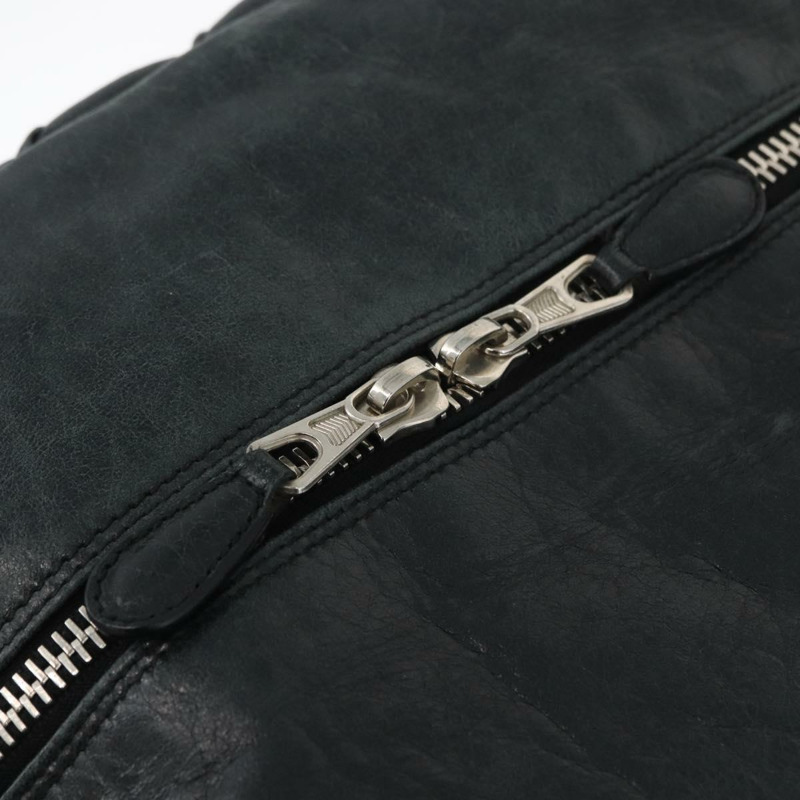 【日本直送】BALENCIAGA Matelasse 手提包，黑色銀色皮革，貨號 168031，正品號 176383A-16