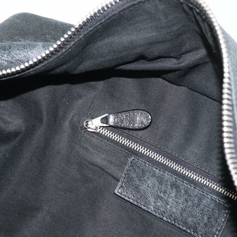 【日本直送】BALENCIAGA Matelasse 手提包，黑色銀色皮革，貨號 168031，正品號 176383A-20