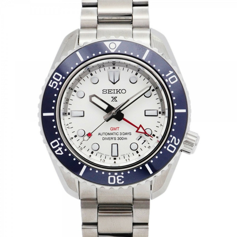 精工 Prospex SBEJ029 6R54-00P0 銀色錶盤男士腕錶-0