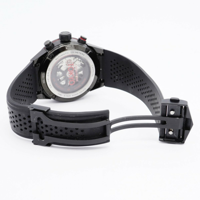 TAG Heuer Carrera TYO 限量版（東京限量100枚）CAR201D 鏤空錶盤男士腕錶-3