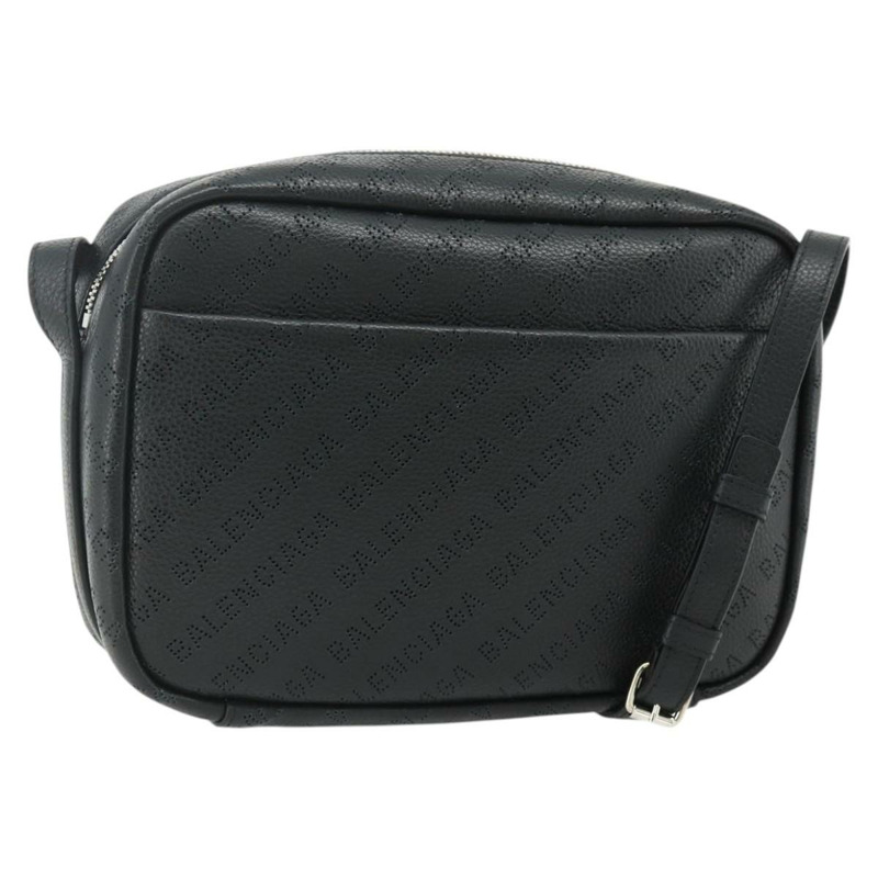 【日本直送】BALENCIAGA Everyday 黑色皮革肩背包 679267 正品 ep14300V-0