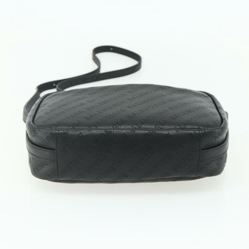 【日本直送】BALENCIAGA Everyday 黑色皮革肩背包 679267 正品 ep14300V-4