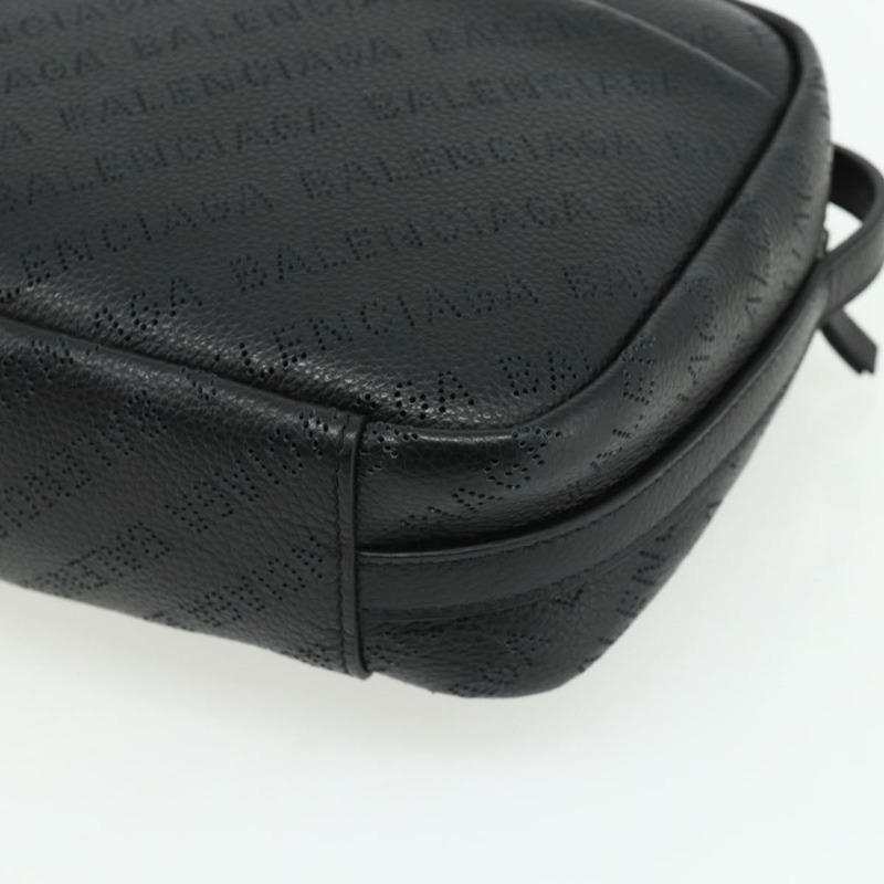 【日本直送】BALENCIAGA Everyday 黑色皮革肩背包 679267 正品 ep14300V-8