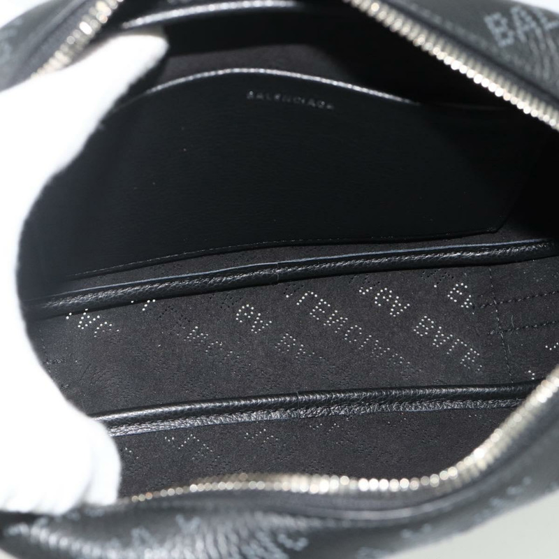 【日本直送】BALENCIAGA Everyday 黑色皮革肩背包 679267 正品 ep14300V-10