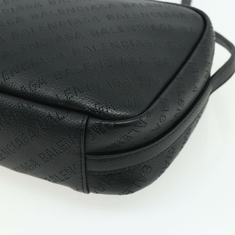 【日本直送】BALENCIAGA Everyday 黑色皮革肩背包 679267 正品 ep14300V-14