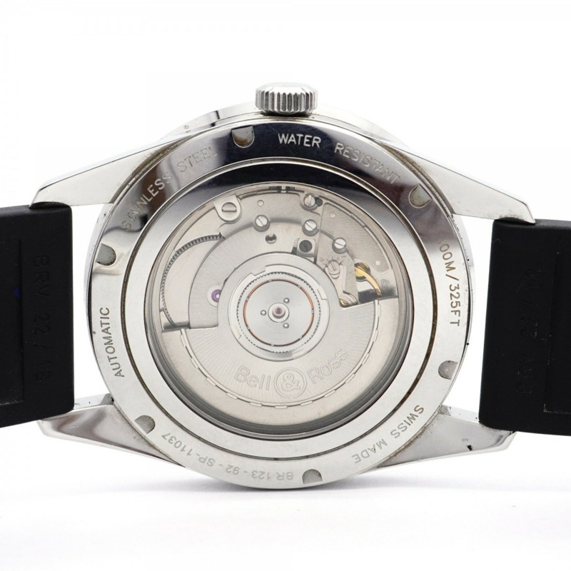 Bell & Ross Sport Heritage BR123-92-SP 黑色錶盤男士腕錶-4