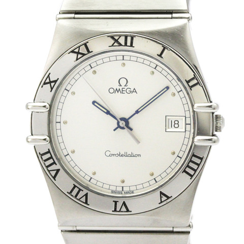 歐米茄星座系列不鏽鋼石英男士腕錶 396.1070 拋光款