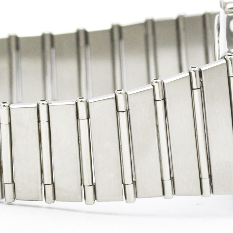 歐米茄星座系列不鏽鋼石英男士腕錶 396.1070 拋光款-6