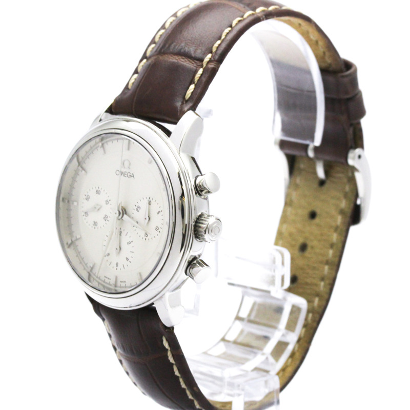 歐米茄碟飛系列尊貴計時手動上鍊男士腕錶 4840.31.01-1