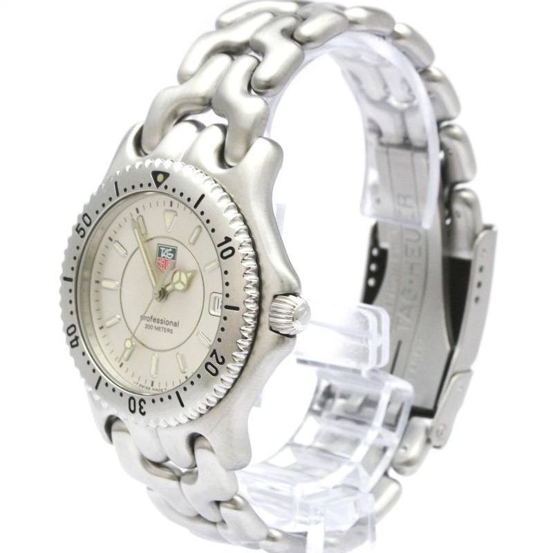 TAG HEUER Sel Professional 200M 石英男錶 WG111B 拋光款-1