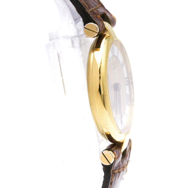 卡地亞 Must Vendome 鍍金石英女士腕錶 590004-7