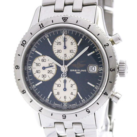 百年靈 Navitimer Aviastar 精鋼自動腕錶 A13023 拋光