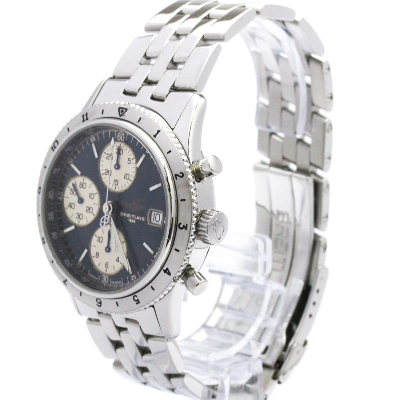 百年靈 Navitimer Aviastar 精鋼自動腕錶 A13023 拋光-1