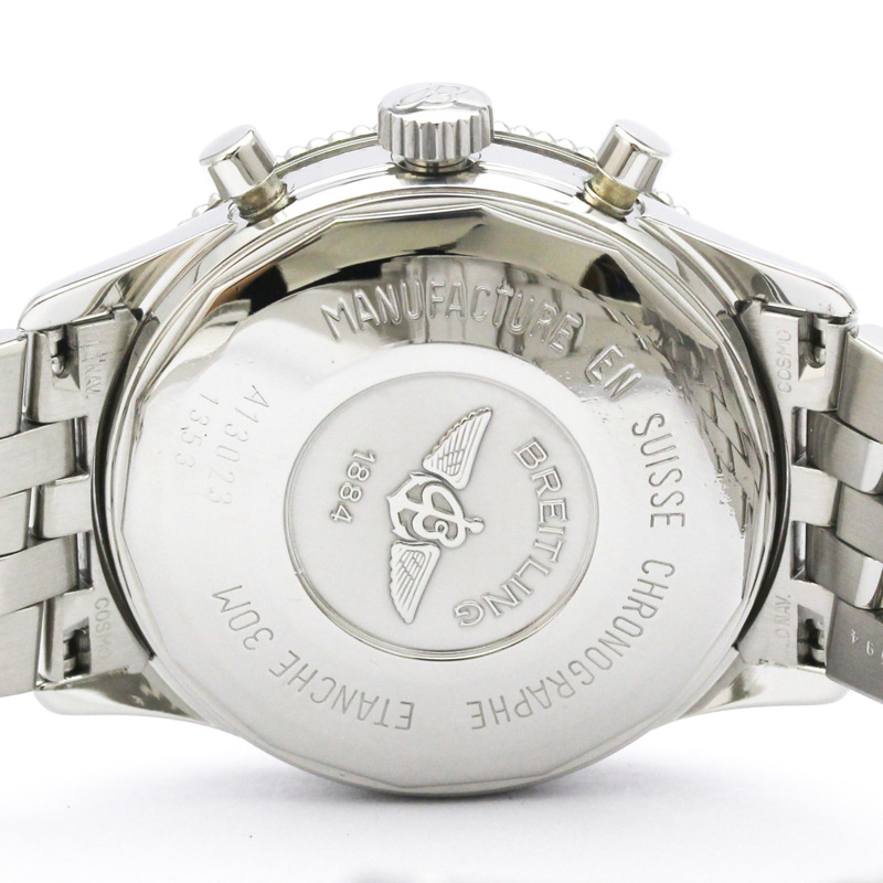 百年靈 Navitimer Aviastar 精鋼自動腕錶 A13023 拋光-6