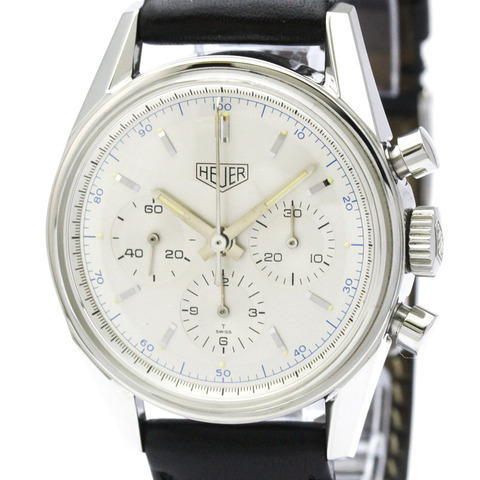 TAG HEUER 豪雅卡萊拉復刻版計時手動腕錶 CS3110 拋光