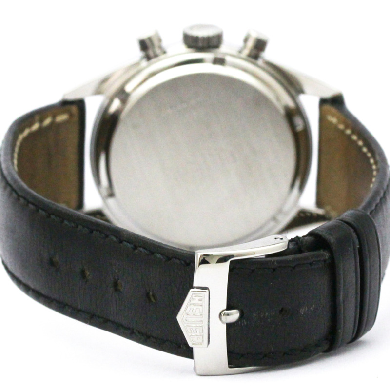 TAG HEUER 豪雅卡萊拉復刻版計時手動腕錶 CS3110 拋光-4