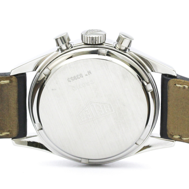 TAG HEUER 豪雅卡萊拉復刻版計時手動腕錶 CS3110 拋光-6