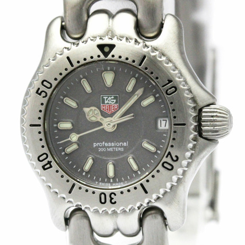 TAG HEUER Sel Professional 精鋼石英女錶 WG1413 拋光款