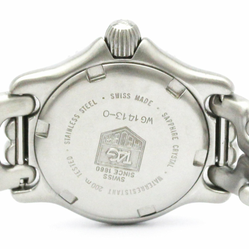TAG HEUER Sel Professional 精鋼石英女錶 WG1413 拋光款-6