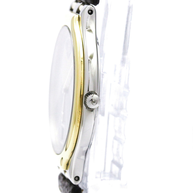 歐米茄碟飛系列 K18 金鋼石英男士腕錶 196.0316 拋光款-3