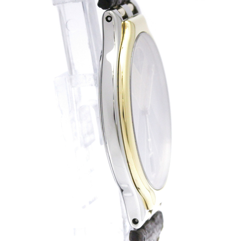 歐米茄碟飛系列 K18 金鋼石英男士腕錶 196.0316 拋光款-8