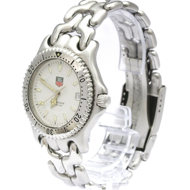 TAG HEUER Sel Professional 200米精鋼石英男錶 WG1112 拋光款-1